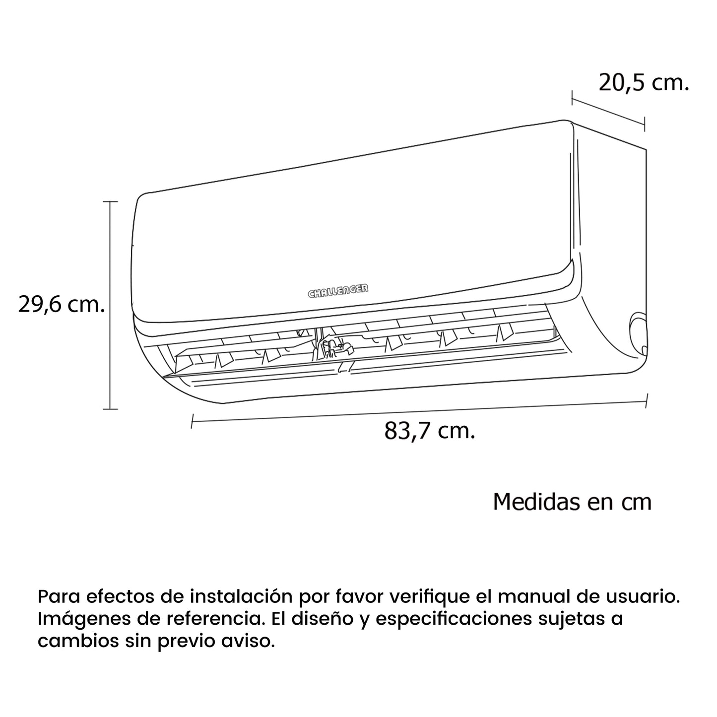 Aire Acondicionado ON/OFF 12000 BTU 115V - CA 12KBL1-2