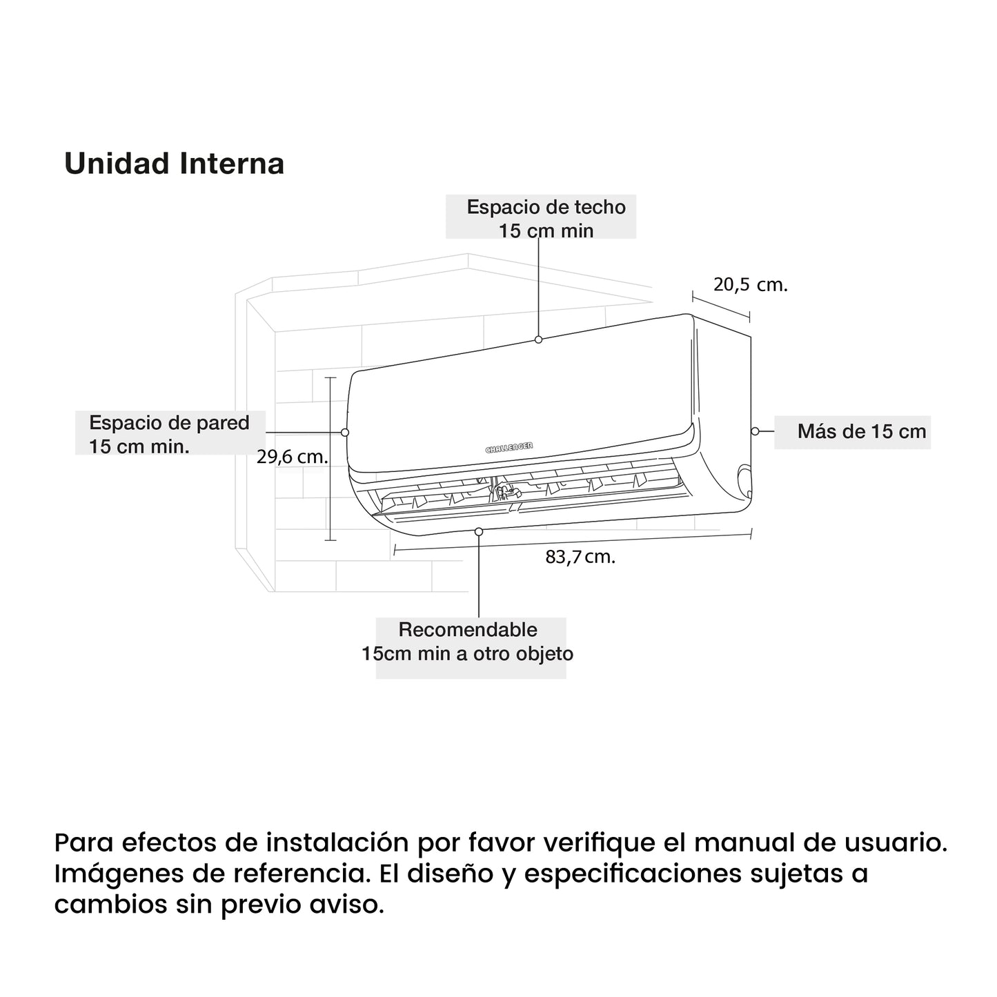 Aire Acondicionado inverter 12000 BTU 115V - CA 12KBL1 INV-2