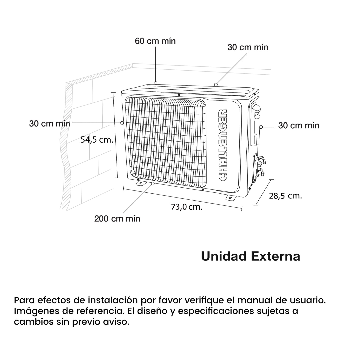 Aire Acondicionado ON/OFF 12000 BTU 220V - CA 12KBL2-2