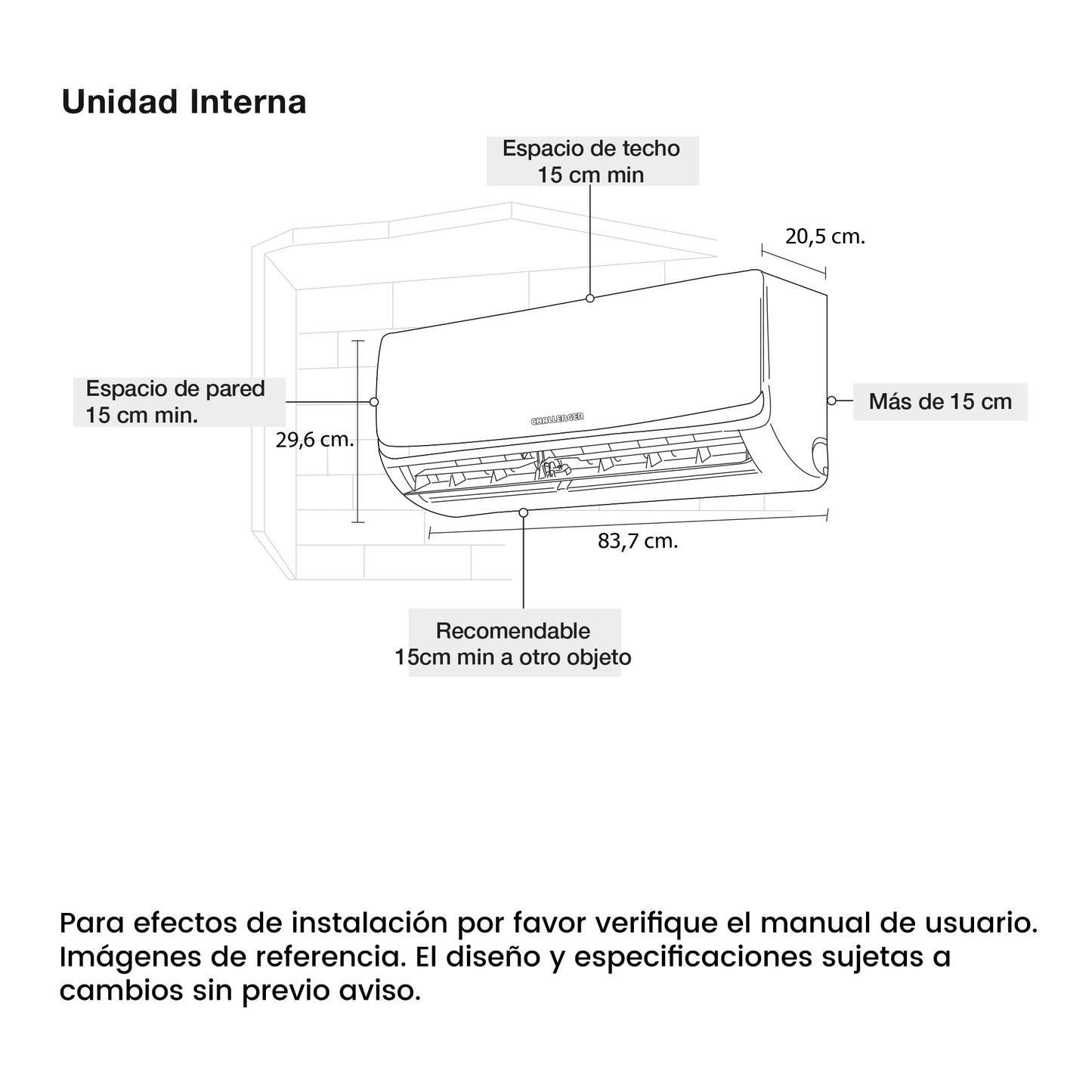 Aire Acondicionado inverter 12000 BTU 220V - CA 12KBL2 INV-2