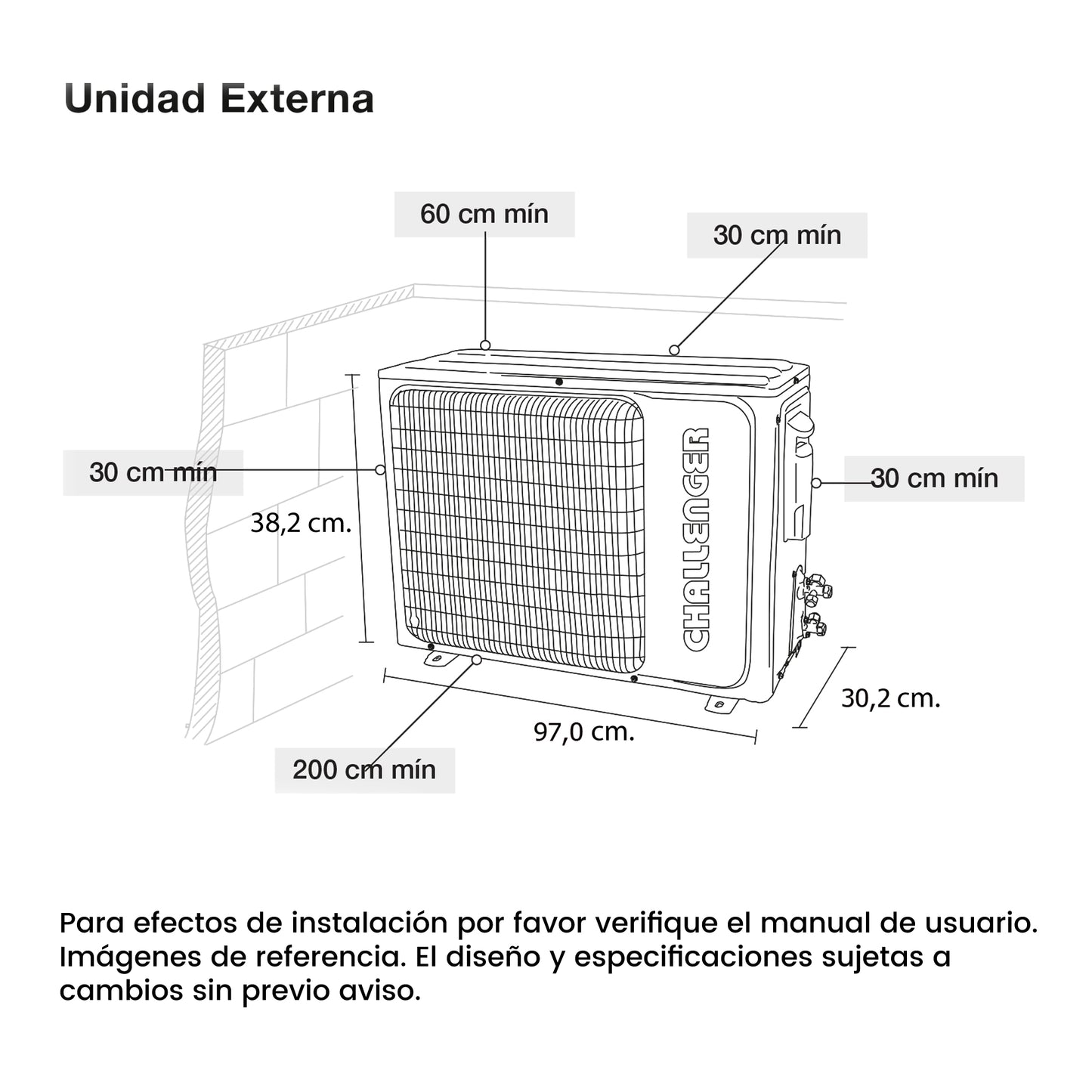 Aire Acondicionado Inverter 18000 BTU 220V - CA 18KBL2 INV-2A