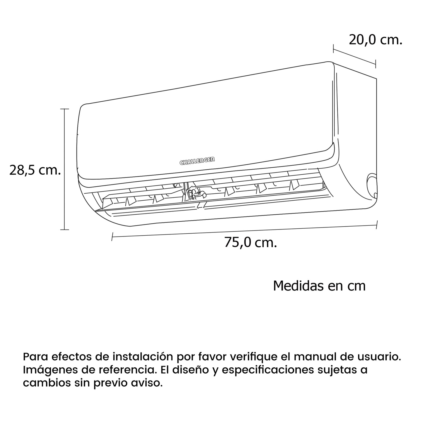 Aire Acondicionado ON/OFF 9000 BTU 115V - CA 9KBL1-2