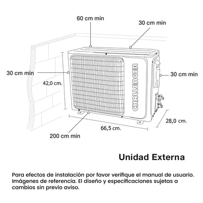 Aire Acondicionado ON/OFF 9000 BTU 115V - CA 9KBL1-2