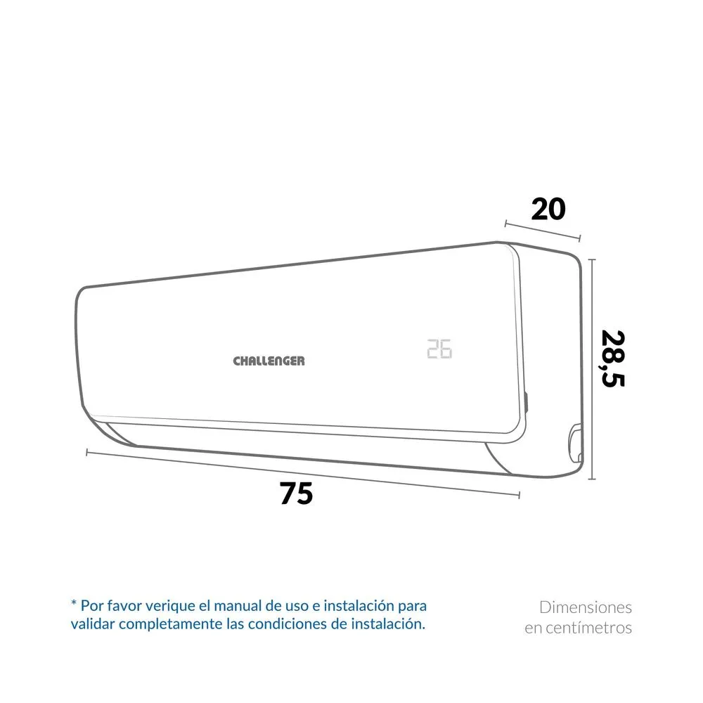 Aire Acondicionado ON/OFF 9000 BTU 115V - CA 9KBL1-2