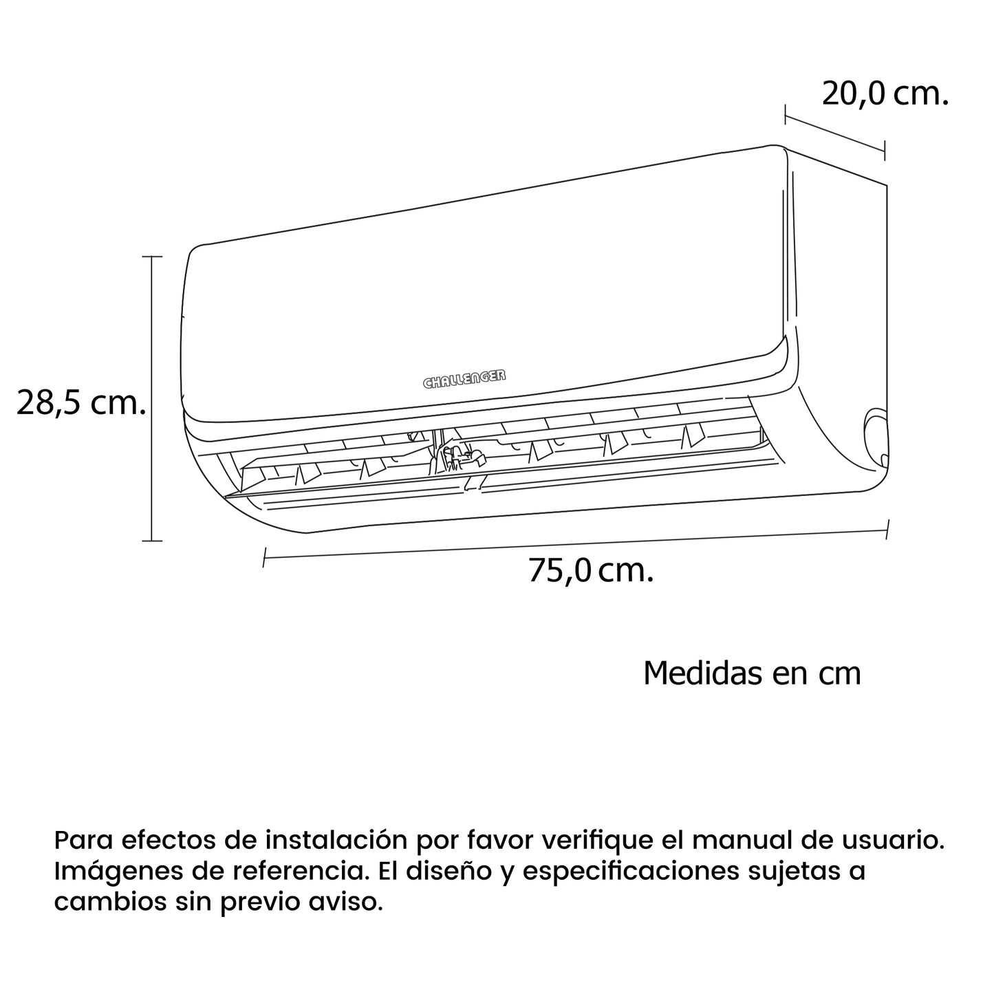 Aire Acondicionado ON/OFF 9000 BTU 220V - CA 9KBL2-2