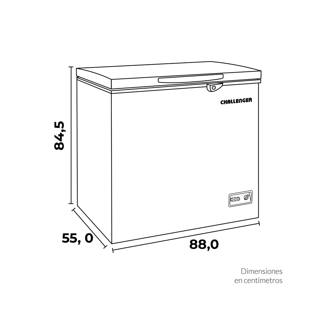 Congelador 204 litros CH199