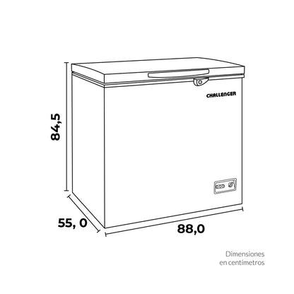 Congelador 204 litros CH199