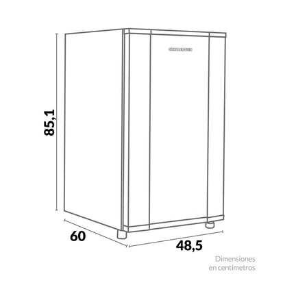 Minibar 121 litros CR121 Titanium