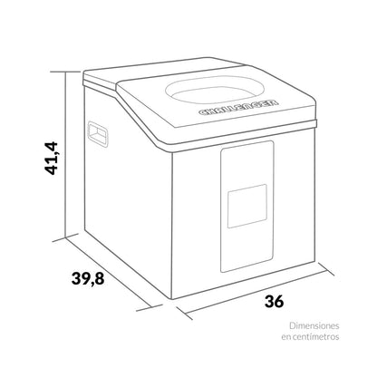 Fabricador de hielo 15kg FH8215