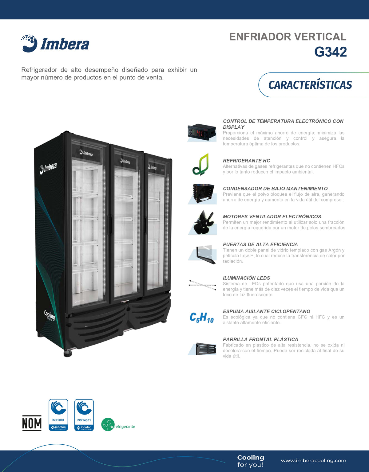 Refrigerador 738 litros G342