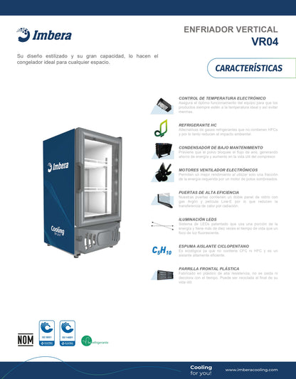 Refrigerador 94 litros VR04