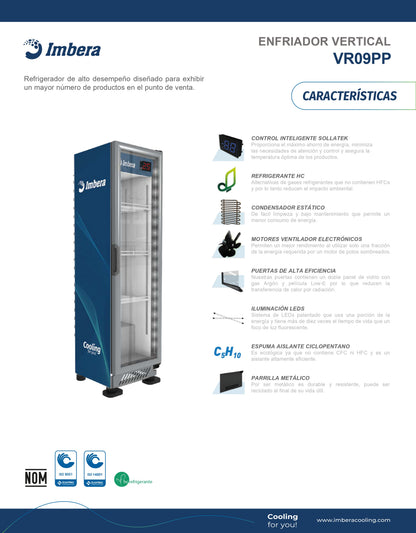 Refrigerador 184 litros VR09PP